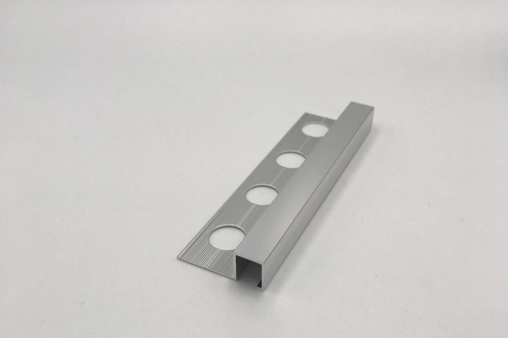 01688 LISTELO ALUMINIO - PLATA BRILLO - 10x10 mm