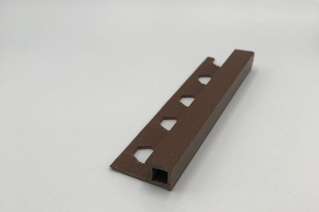 01876 - SERIE ECOLOGIK - MARRÓN - 12 x 12 mm
